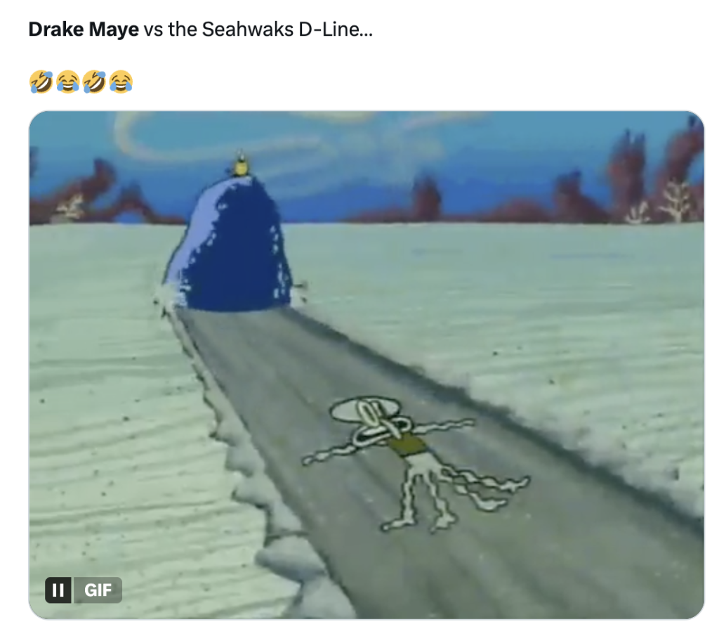 Super Bowl LX memes | Drake Maye